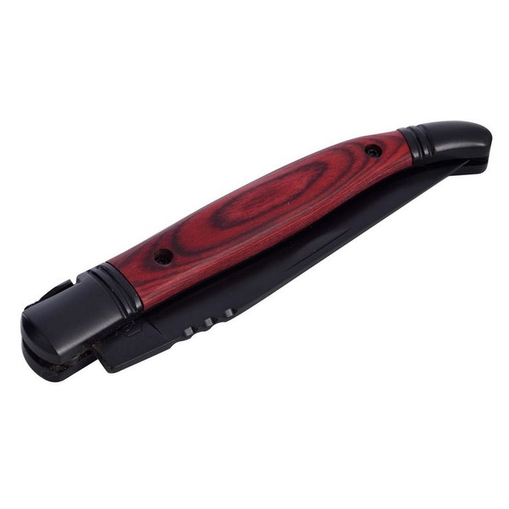 Laguiole Rosewood Pocket Knife with Black Blade - Gift Idea from Laguiole at The Prince Webshop