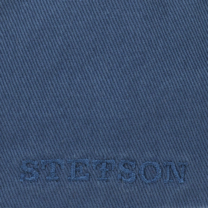 Stetson Baseball Cap Cotton - Ensfarvet Blå - Baseball Cap fra Stetson hos The Prince Webshop