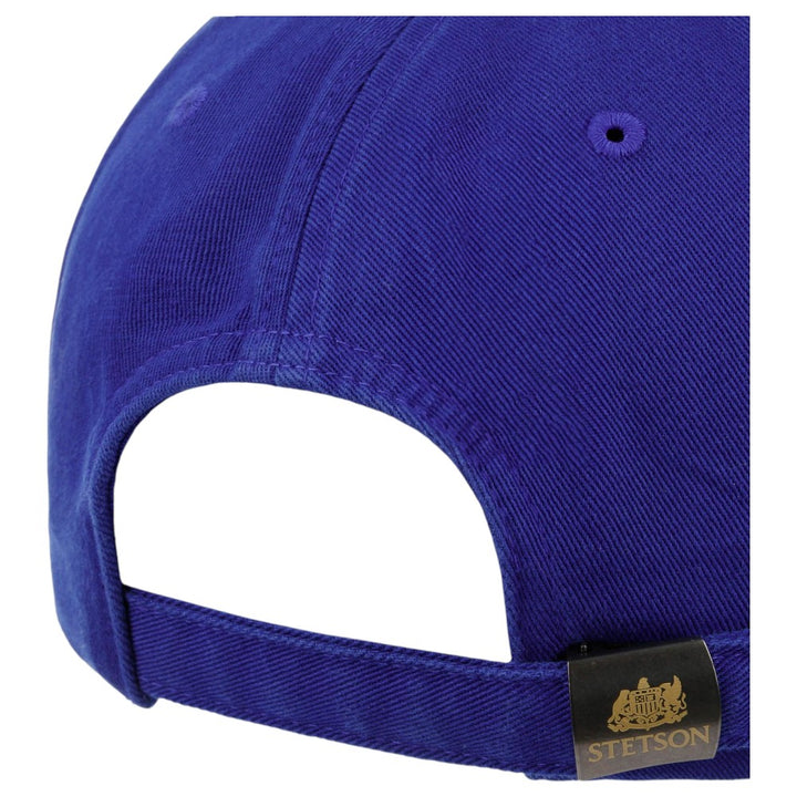 Stetson Baseball Cap Cotton - Solid Royal Blue - Baseball Cap from Stetson at The Prince Webshop