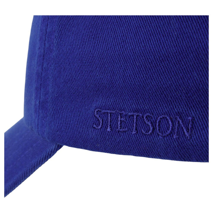 Stetson Baseball Cap Cotton - Solid Royal Blue - Baseball Cap from Stetson at The Prince Webshop