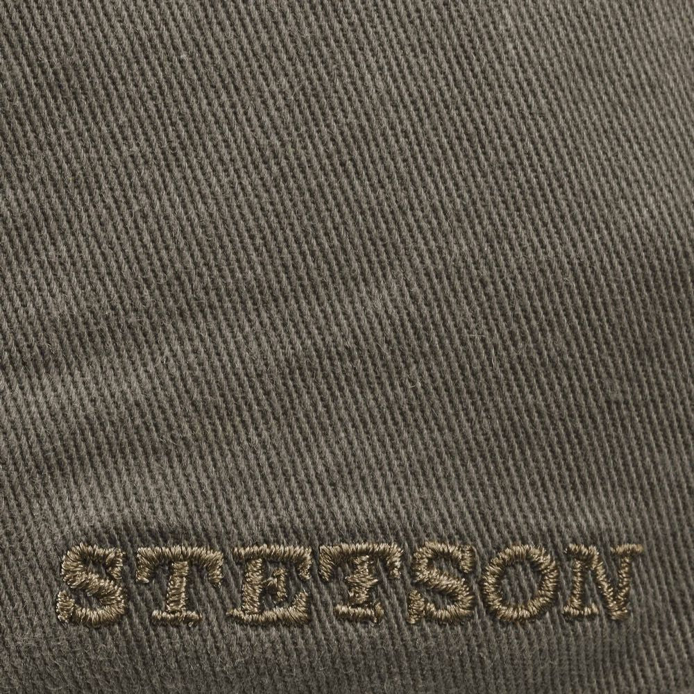 Stetson Baseball Cap Cotton - Ensfarvet Khaki - Baseball Cap fra Stetson hos The Prince Webshop