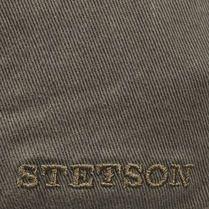 Stetson Baseball Cap Cotton - Ensfarvet Khaki - Baseball Cap fra Stetson hos The Prince Webshop