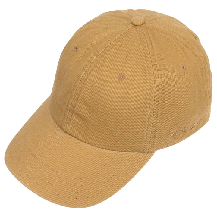 Stetson Baseball Cap Cotton - Plain Beige - Baseball Cap from Stetson at The Prince Webshop