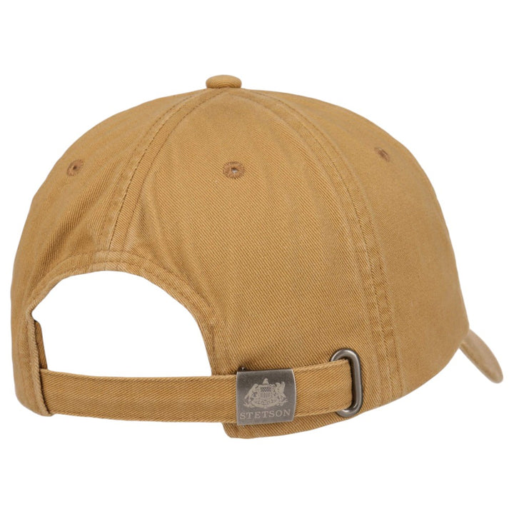 Stetson Baseball Cap Cotton - Plain Beige - Baseball Cap from Stetson at The Prince Webshop