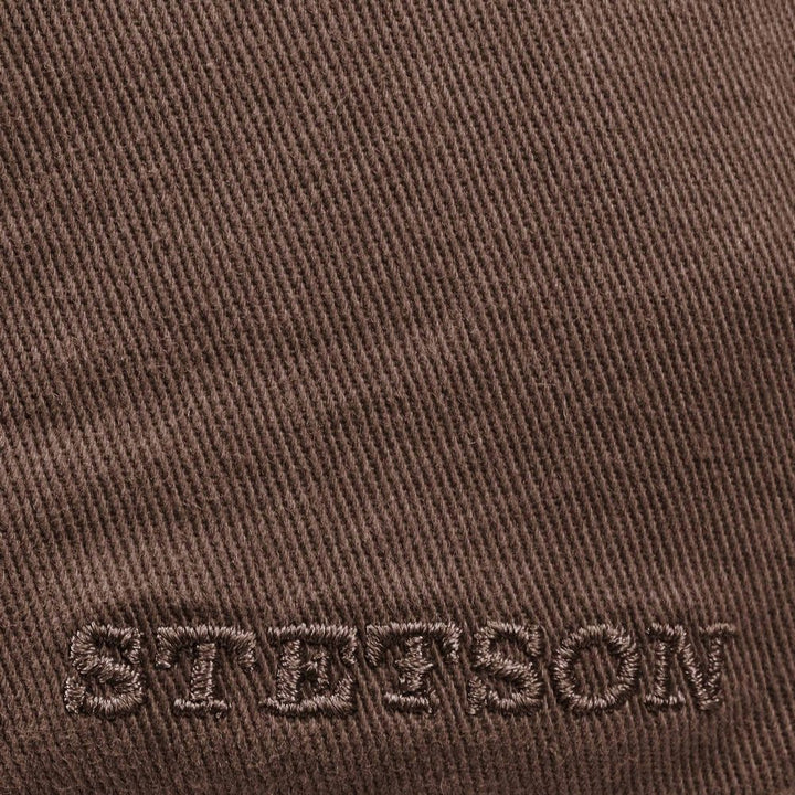 Stetson Baseball Cap Cotton - Ensfarvet Brun - Baseball Cap fra Stetson hos The Prince Webshop