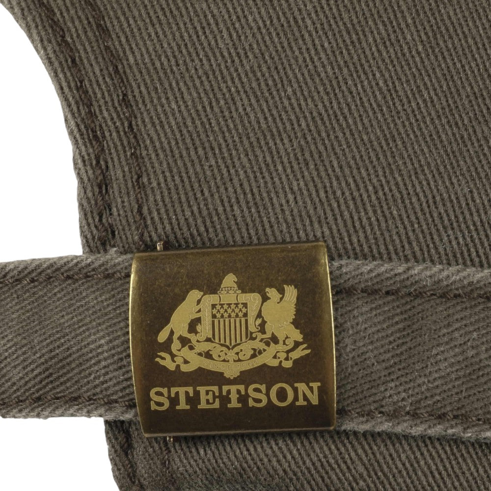 Stetson Baseball Cap Chino Twill Olive - Baseball Cap from Stetson at The Prince Webshop