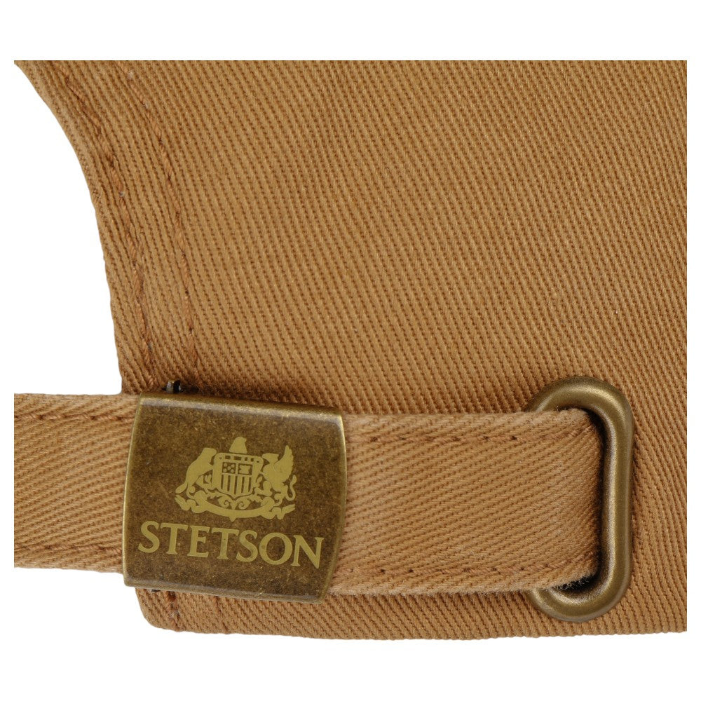 Stetson Baseball Cap Chino Twill Earth Brown - Baseball Cap from Stetson at The Prince Webshop