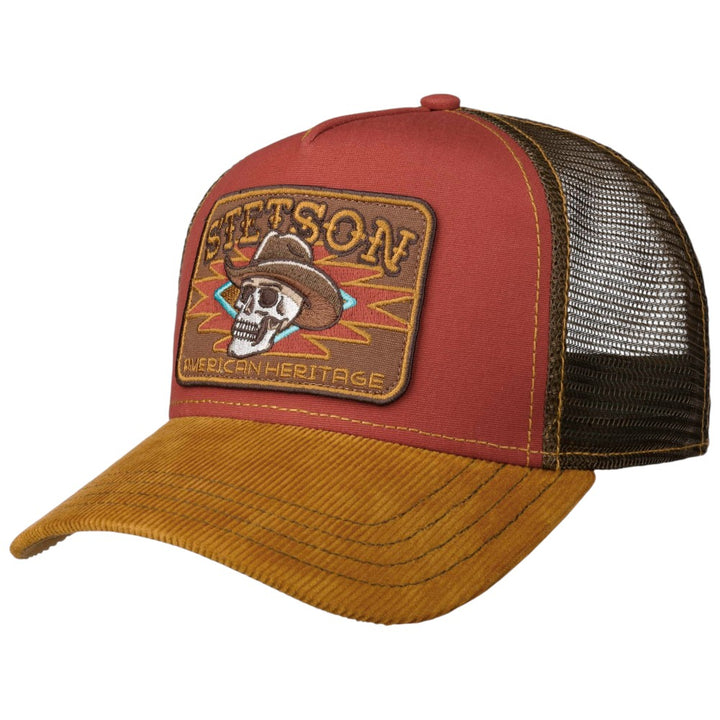 Stetson Trucker Cap Cowboy Skull - Baseball Cap from Stetson at The Prince Webshop