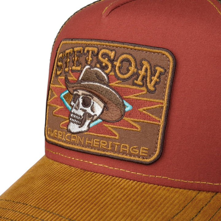 Stetson Trucker Cap Cowboy Skull - Baseball Cap from Stetson at The Prince Webshop