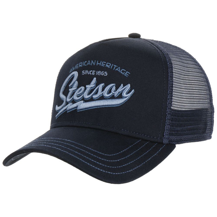 Stetson Trucker Cap American Heritage Classic Navy - Baseball Cap from Stetson at The Prince Webshop