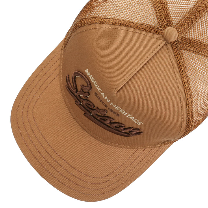 Stetson Trucker Cap American Heritage Classic Brown - Baseball Cap fra Stetson hos The Prince Webshop