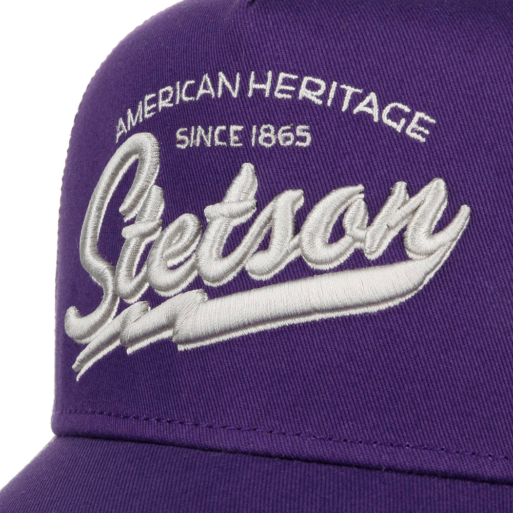 Stetson Trucker Cap American Heritage Classic Purple - Baseball Cap fra Stetson hos The Prince Webshop