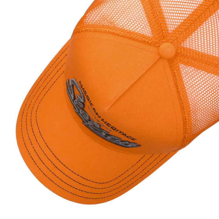 Stetson Trucker Cap American Heritage Classic Orange - Baseball Cap from Stetson at The Prince Webshop