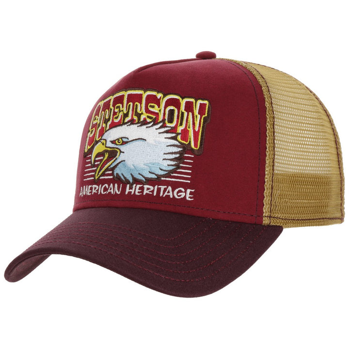 Stetson Eagle Head Trucker Style Baseball Cap - Baseball Cap from Stetson at The Prince Webshop