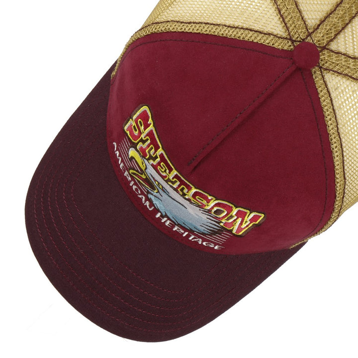 Stetson Eagle Head Trucker Style Baseball Cap - Baseball Cap from Stetson at The Prince Webshop