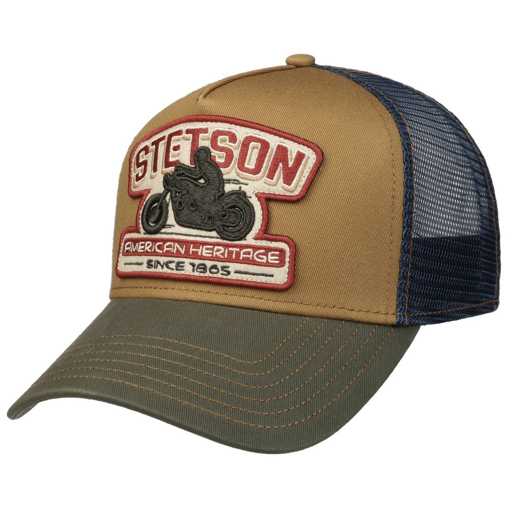 Stetson Motorcycle Trucker Cap - Baseball Cap from Stetson at The Prince Webshop