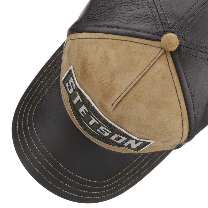 Stetson Trucker Cap Leather - Baseball Cap from Stetson at The Prince Webshop