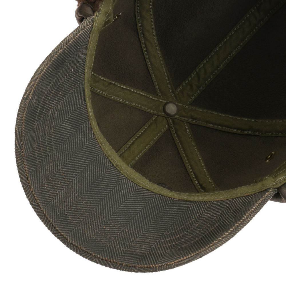 Stetson Herringbone EL Baseball Cap w/Earflaps - Baseball Cap from Stetson at The Prince Webshop