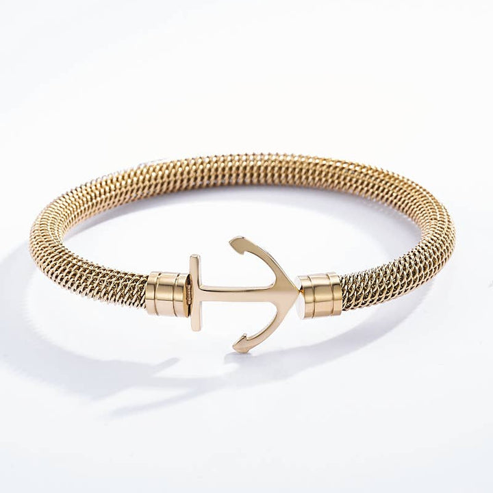 Captain Rustfrit stål armbånd - 3 farver - Armbånd fra BYREN | ÉLINE L'ATELIER hos The Prince Webshop