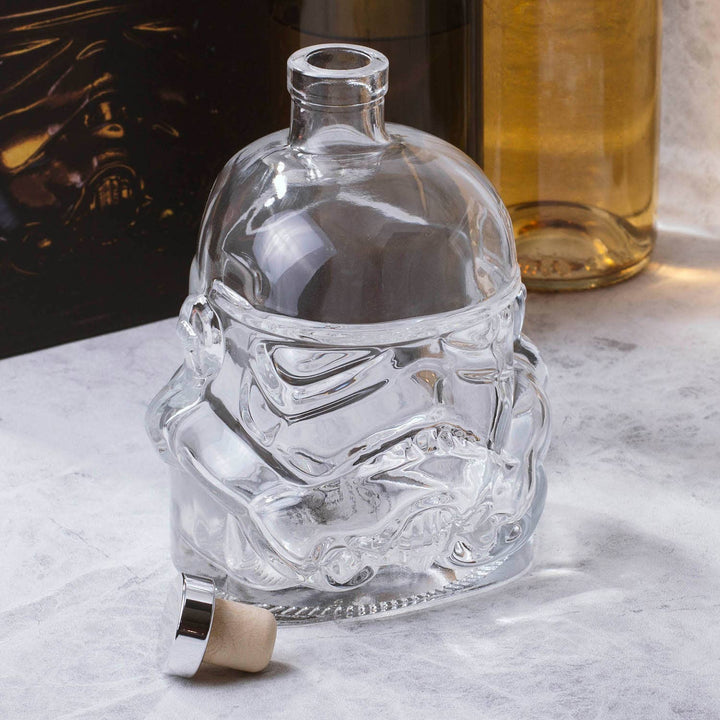 Original Stormtrooper Karaffel - 750 ml - Klar - Whiskey Karaffel fra Mad Monkey hos The Prince Webshop