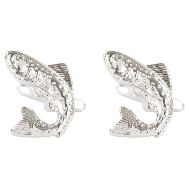 Salmon Fish Cufflink - UK Cufflinks - Cufflinks from the David Aster Collection at The Prince Webshop