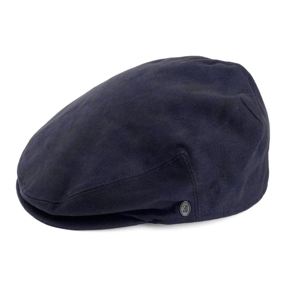 Jaxon & James Cotton Flat Cap - Navy - Flat Cap from Jaxon & James at The Prince Webshop
