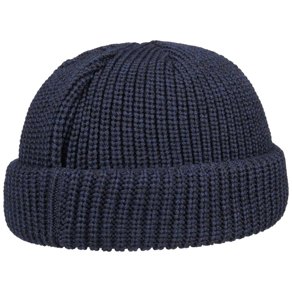 Stetson Docker Style Beanie Beanie Navy Merino Wool - Beanie from Stetson at The Prince Webshop