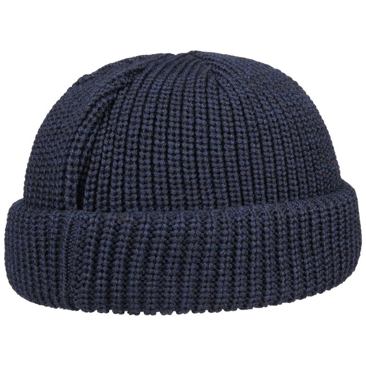 Stetson Docker Style Beanie Beanie Navy Merino Wool - Beanie from Stetson at The Prince Webshop