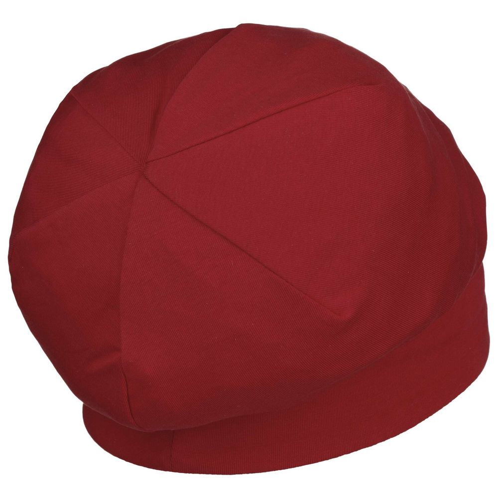 HAMMABURG Long Beanie Reversible Jersey Red/Striped - Beanie from Hammaburg at The Prince Webshop