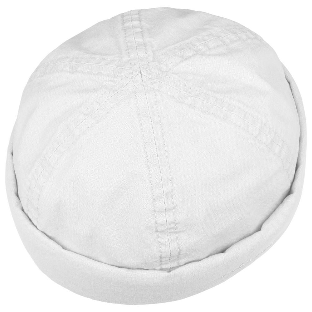 Stetson Superlight Organic Cotton Docker Hue - Offwhite - Docker Cap fra Stetson hos The Prince Webshop