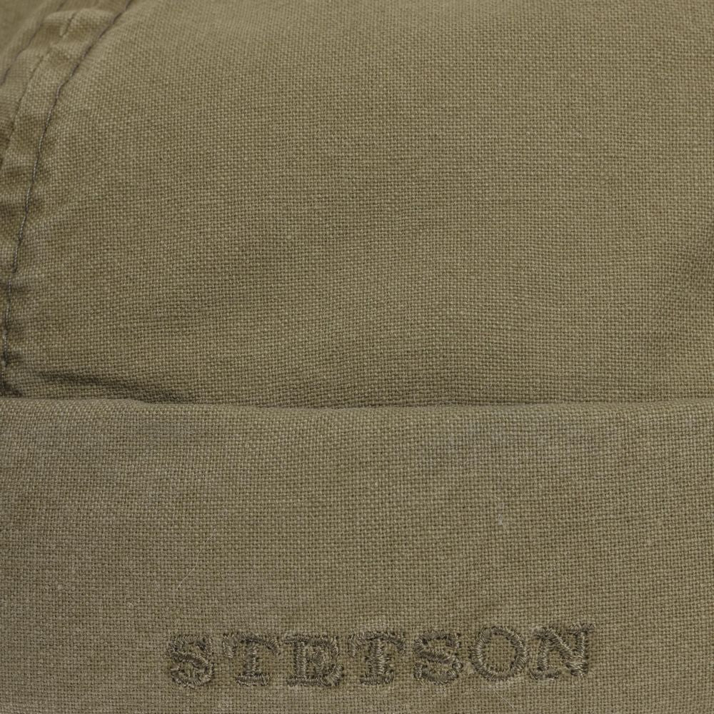 Stetson Superlight Organic Cotton Docker Hue - Khaki - Docker Cap fra Stetson hos The Prince Webshop