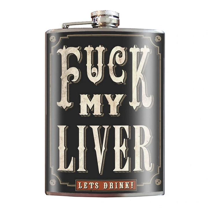 Trixie & Milo Pocket Square - F*ck My Liver - Pocket Square from Trixie & Milo at The Prince Webshop