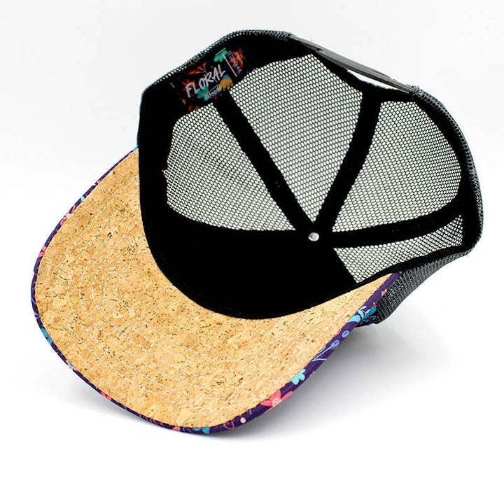 WOED floral trucker cap med broderet logo - Baseball Cap fra Woed hos The Prince Webshop