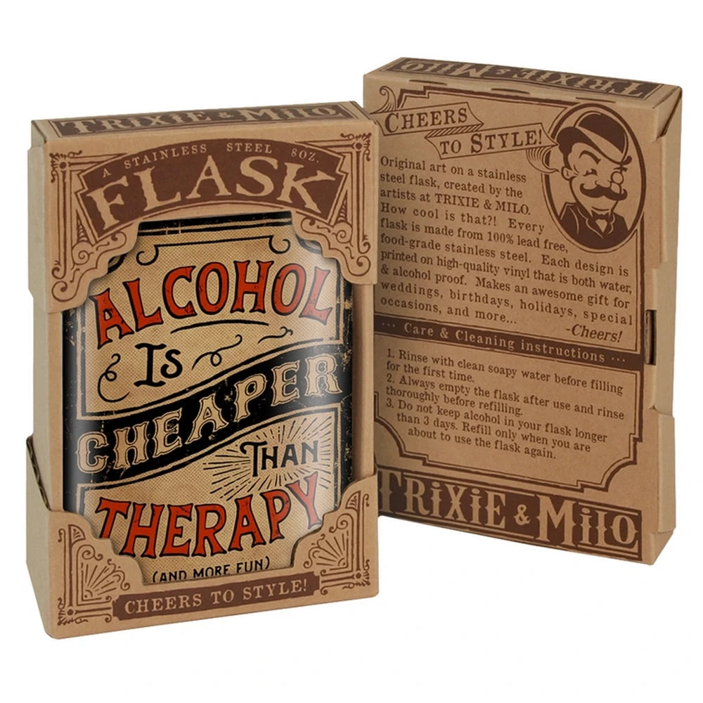 Trixie & Milo Wallet - Cheaper Than Therapy - Wallet from Trixie & Milo at The Prince Webshop