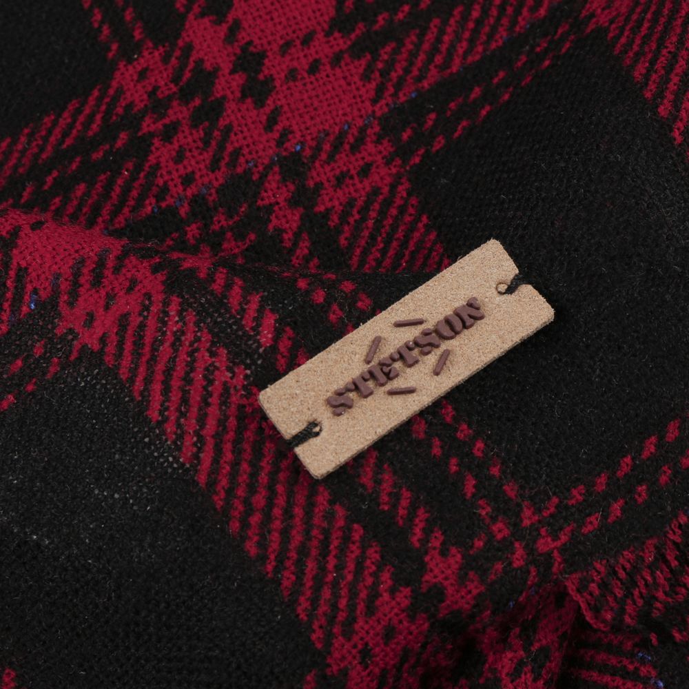 Stetson Scarf Shadow Plaid - Plaid Wool Scarf - Neck scarf from Stetson at The Prince Webshop