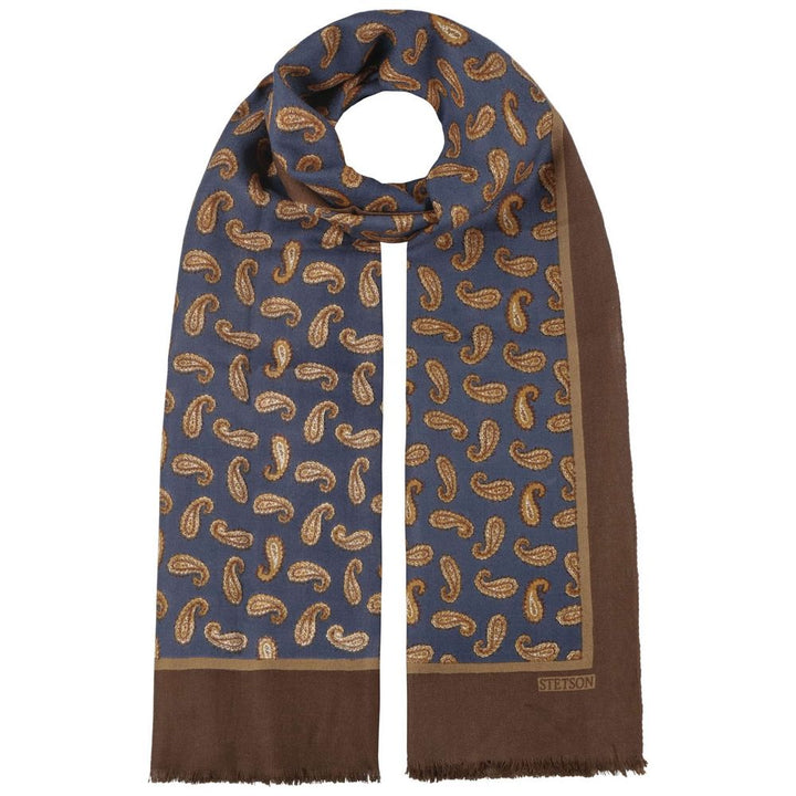 Stetson Scarf Wool Small Paisley - Scarf from Stetson at The Prince Webshop