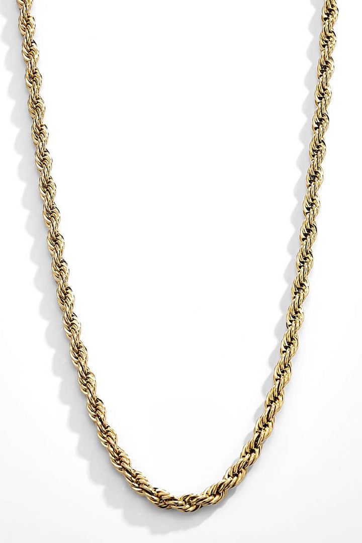 JETT halskæde 50 cm i rustfrit stål - Guld - Halskæde fra BYREN | ÉLINE L'ATELIER hos The Prince Webshop