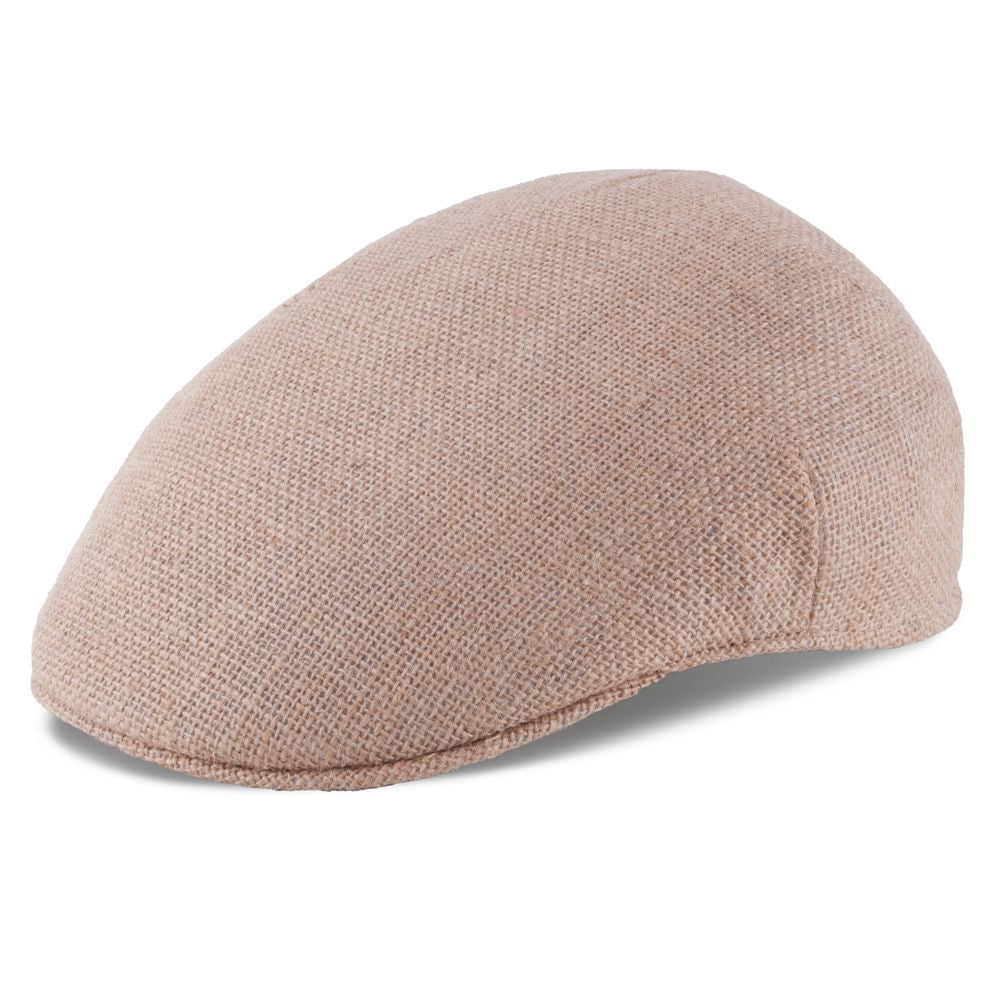 MJM Country Jute Sixpence - Flat Cap fra MJM Hats hos The Prince Webshop