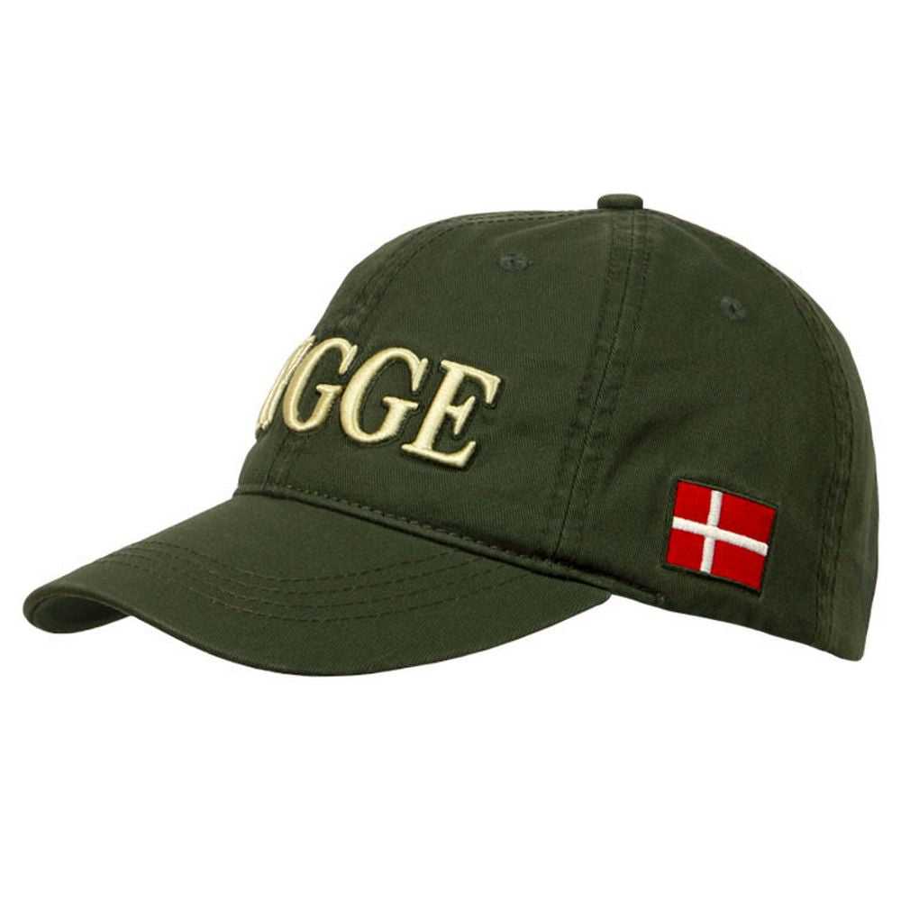 Danish HYGGE Baseball Cap - Grøn - Baseball Cap fra Memories of Denmark hos The Prince Webshop