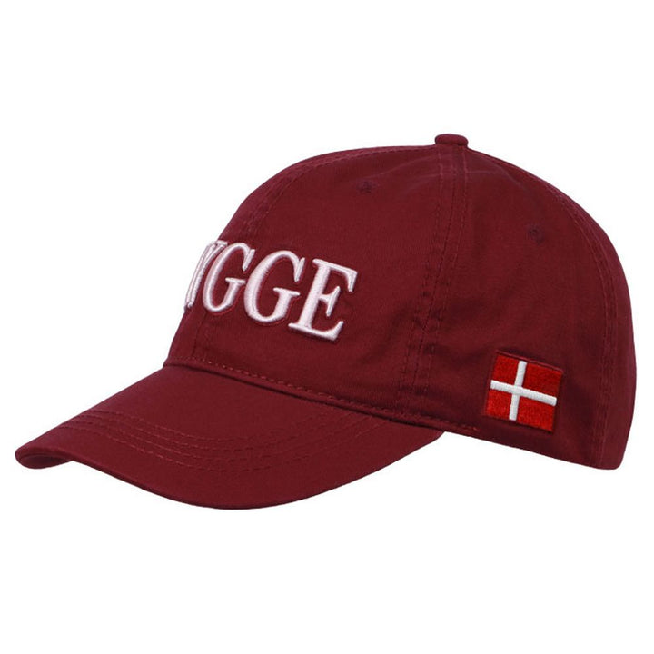 Danish HYGGE Baseball Cap - Red - Baseball Cap from Memories of Denmark at The Prince Webshop