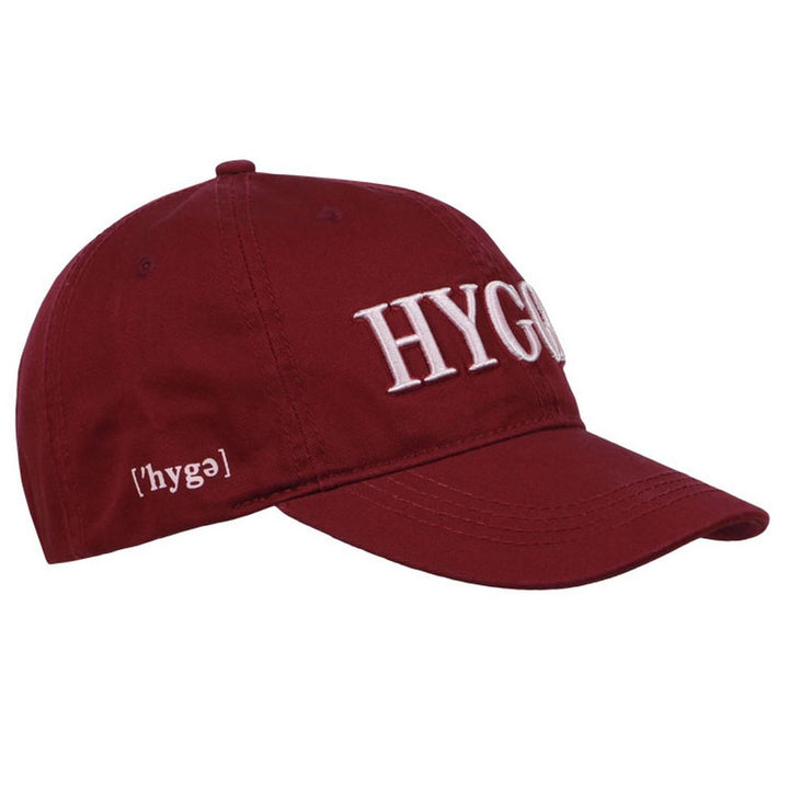 Danish HYGGE Baseball Cap - Red - Baseball Cap from Memories of Denmark at The Prince Webshop