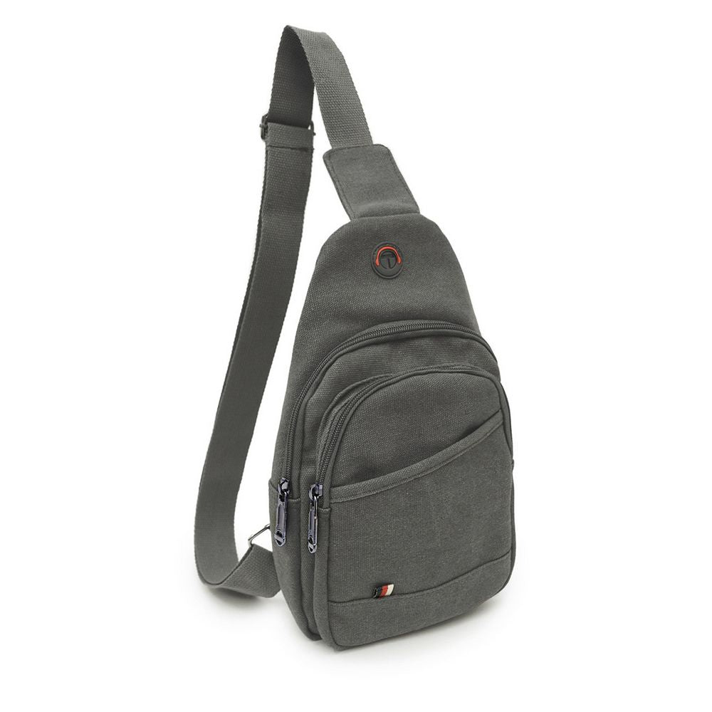 Canvas Crossbody Sling Bag - Funktionel Taske i 4 Farver - Taske fra Westend hos The Prince Webshop