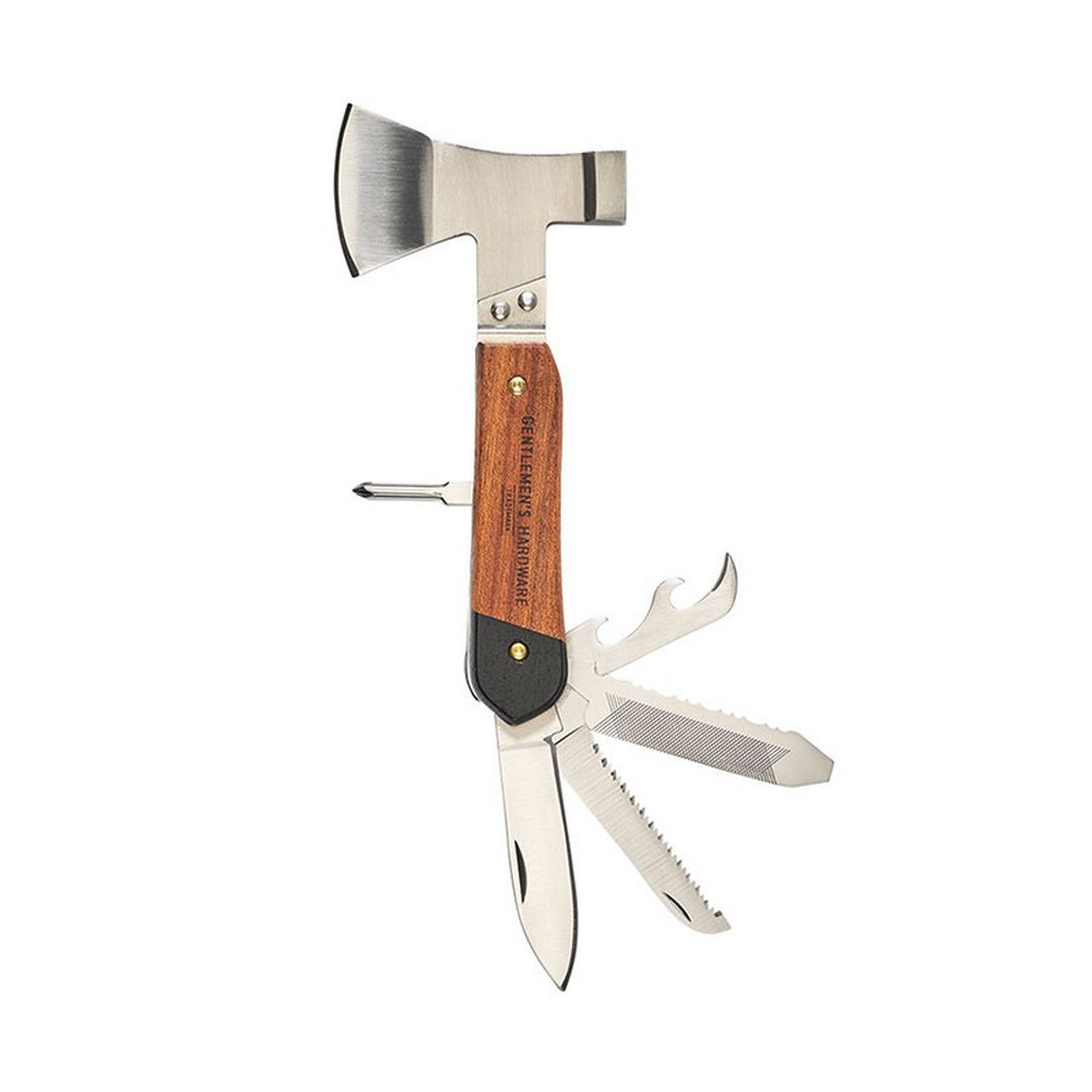10-i-1 Smart Campingøkse & Multiværktøj - Lommeværktøj fra Gentlemen's Hardware hos The Prince Webshop
