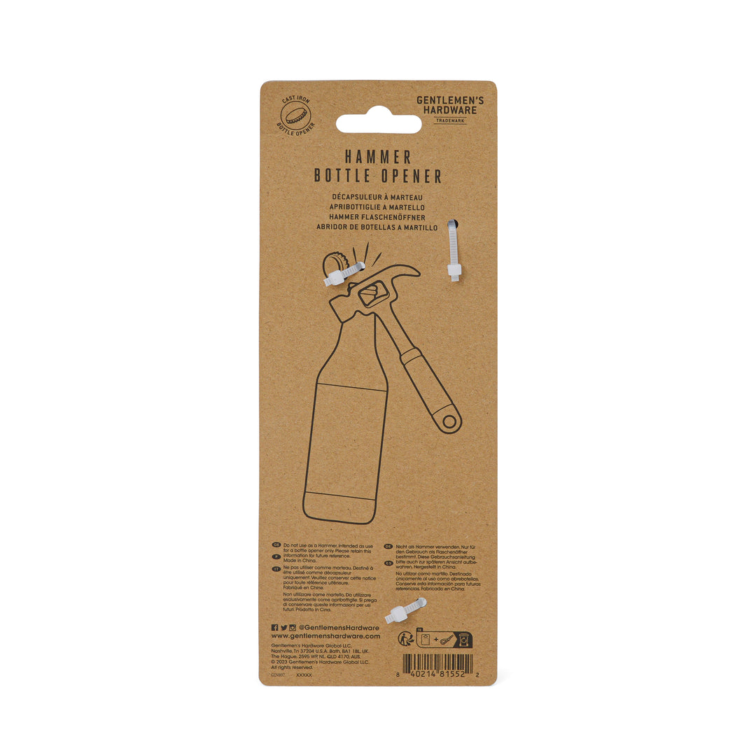 Fun Hammer Beer Opener - Opener from Gentlemen's Hardware at The Prince Webshop