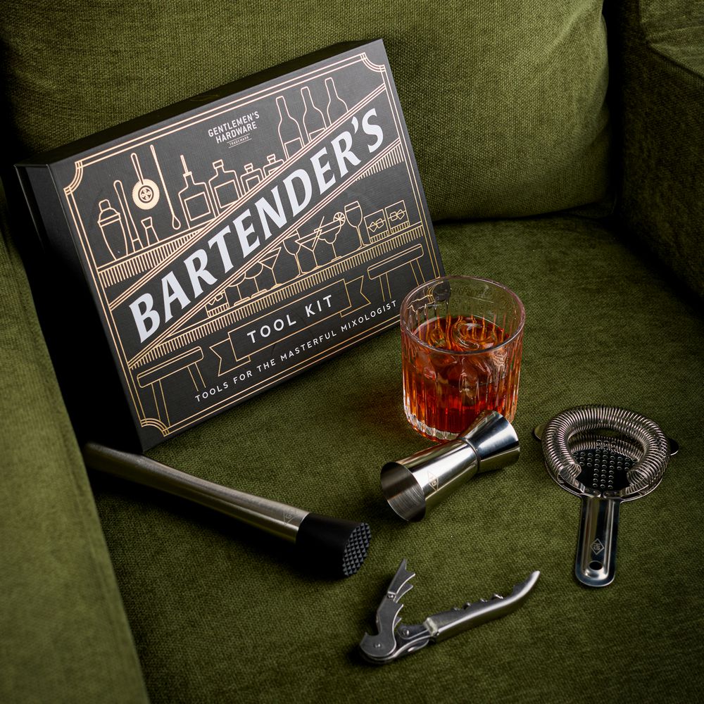 Bartenders Tool Kit - Gaveæske - Bartender Gear fra Gentlemen's Hardware hos The Prince Webshop