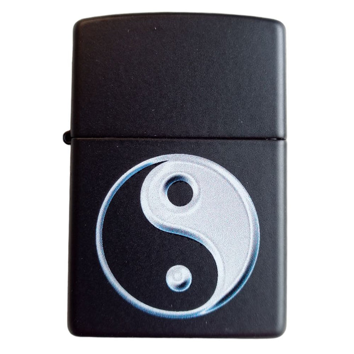 Zippo Lighter Matt Black - Yin Yang - Zippo Lighter from Zippo at The Prince Webshop