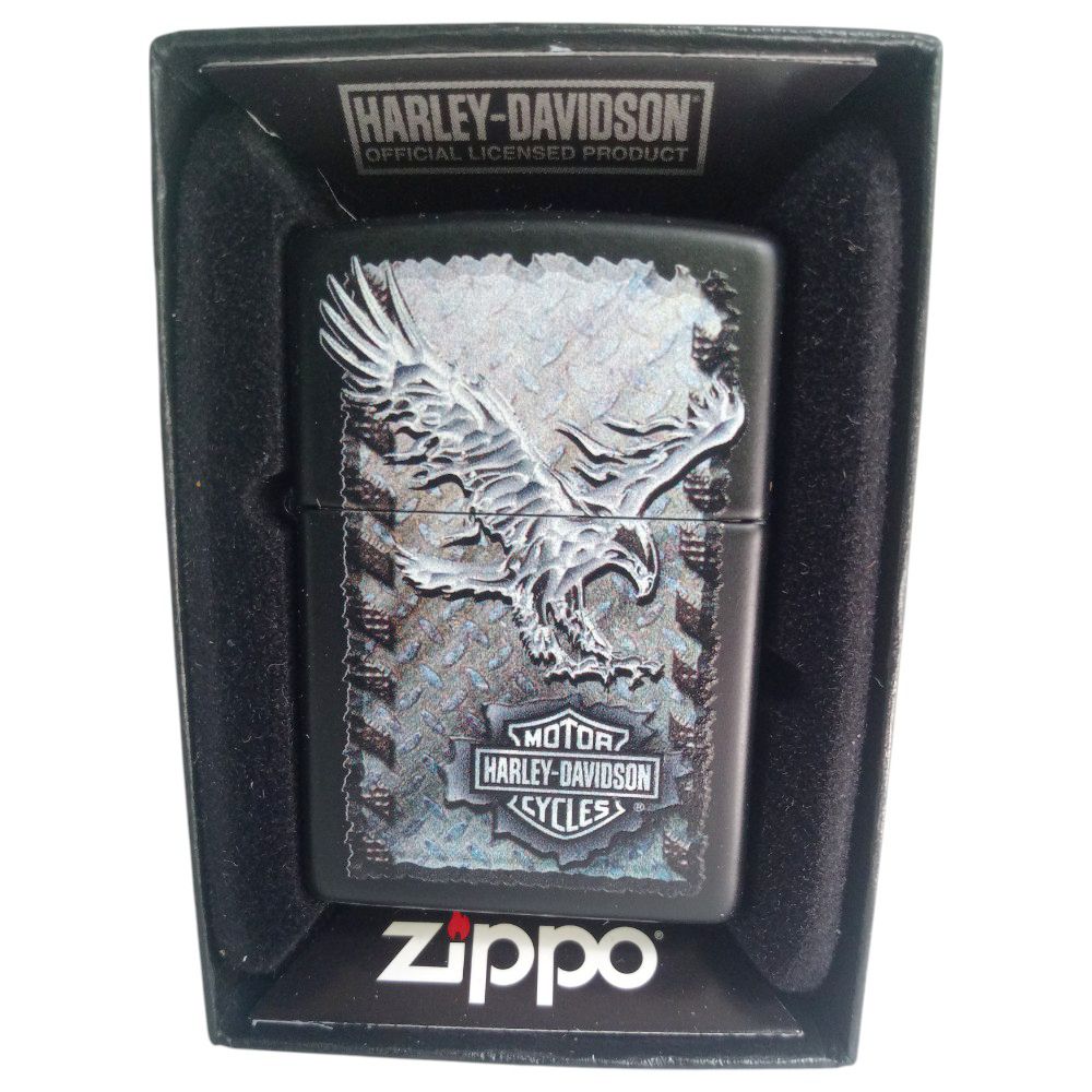 Zippo Lighter 60002353 218 Harley Davidson Iron Eagle - Zippo Lighter from Zippo at The Prince Webshop
