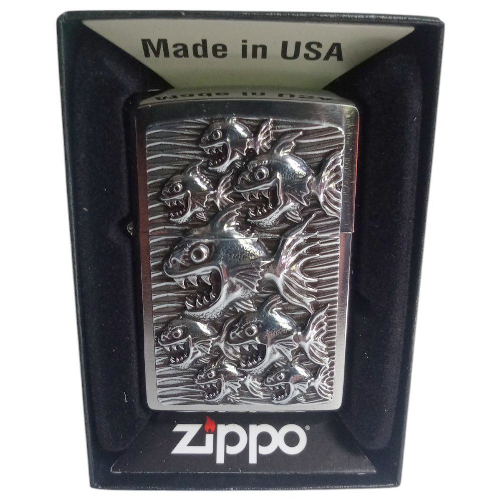 Zippo Lighter 2006881 Piranhas Comic - Zippo Lighter from Zippo at The Prince Webshop