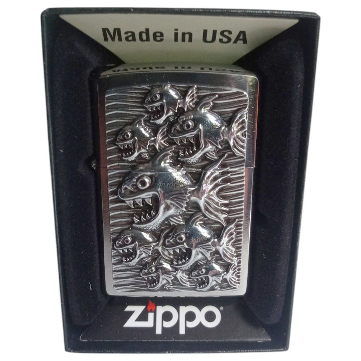 Zippo Lighter 2006881 Piranhas Comic - Zippo Lighter from Zippo at The Prince Webshop