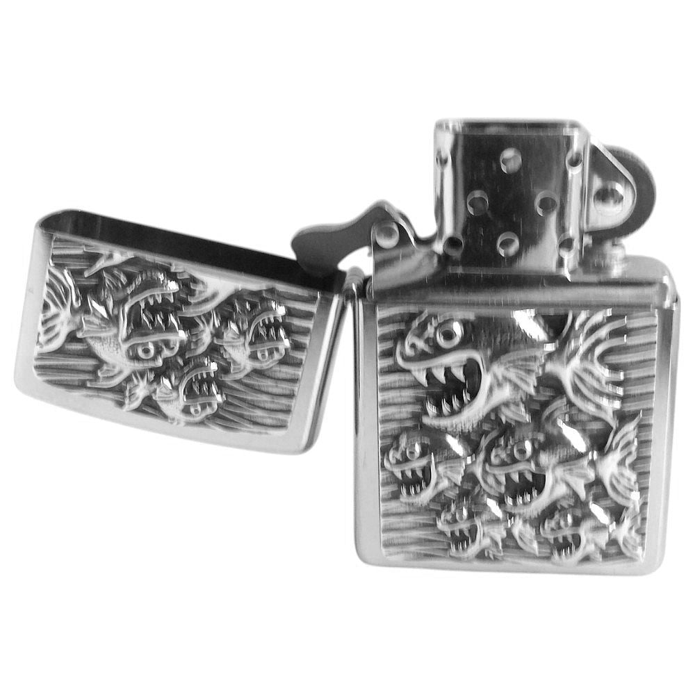 Zippo Lighter 2006881 Piranhas Comic - Zippo Lighter from Zippo at The Prince Webshop
